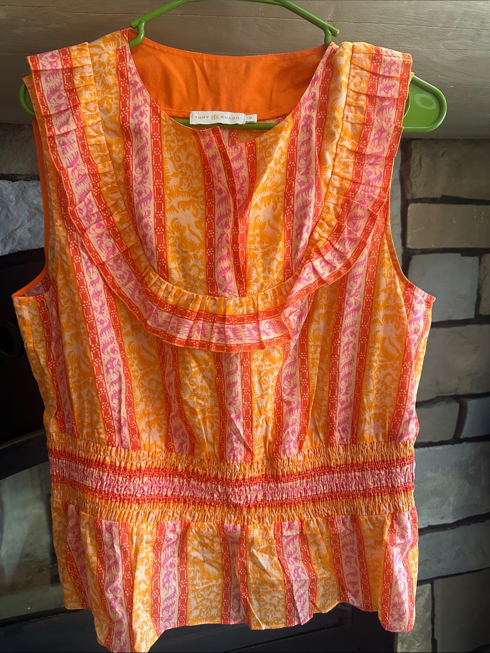 Tory Burch patterned top